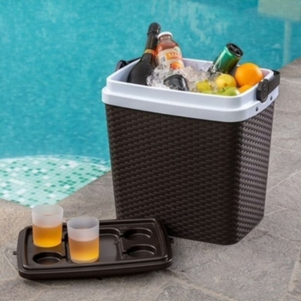 REYPLAST - Cooler Nevera Cava Hielera Portátil 35 Litros