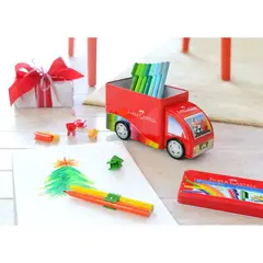 EBERHARD FABER - SET 33 MARCADORES CONECTORES CON ESTUCHE DE CAMION