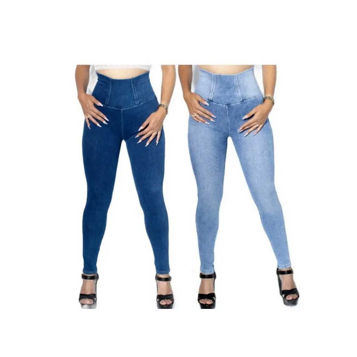 EVERSO - Jeans Fajero Reductor Levanta Cola Mujer