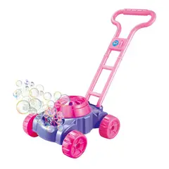 SPACEZAT - Carrito Caminador Lanza Burbujas Rosado