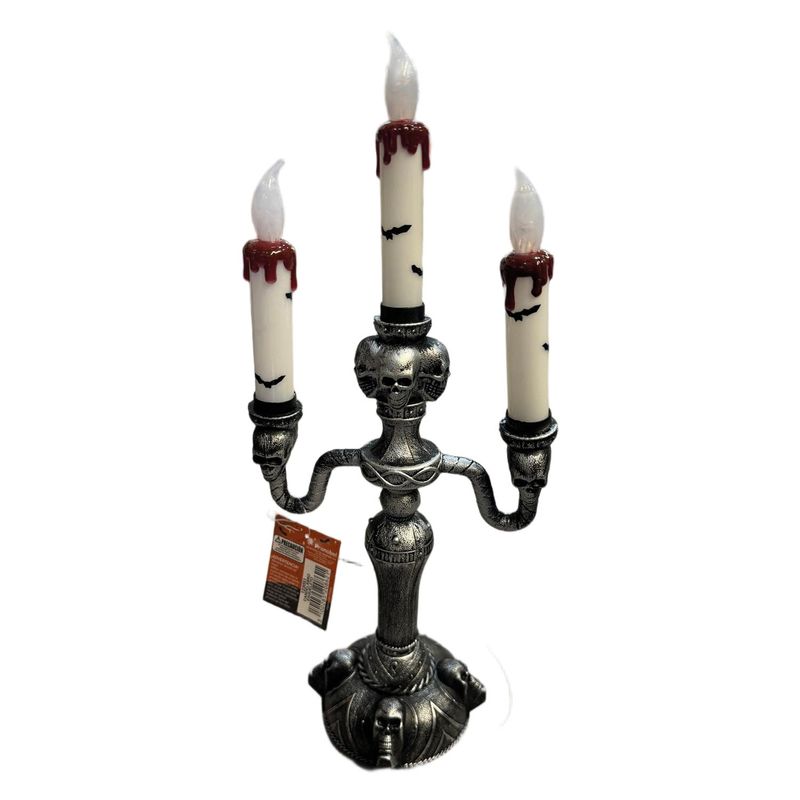 BIG PARTY - Candelabro Led Esqueleto Halloween Big Party