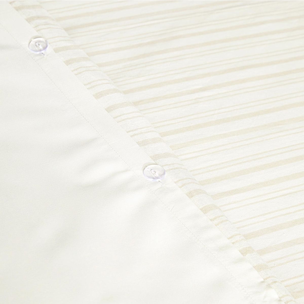 LOUNGE - Funda De Plumón 220 X 220 Cm Lineas Lounge Crema LOUNGE