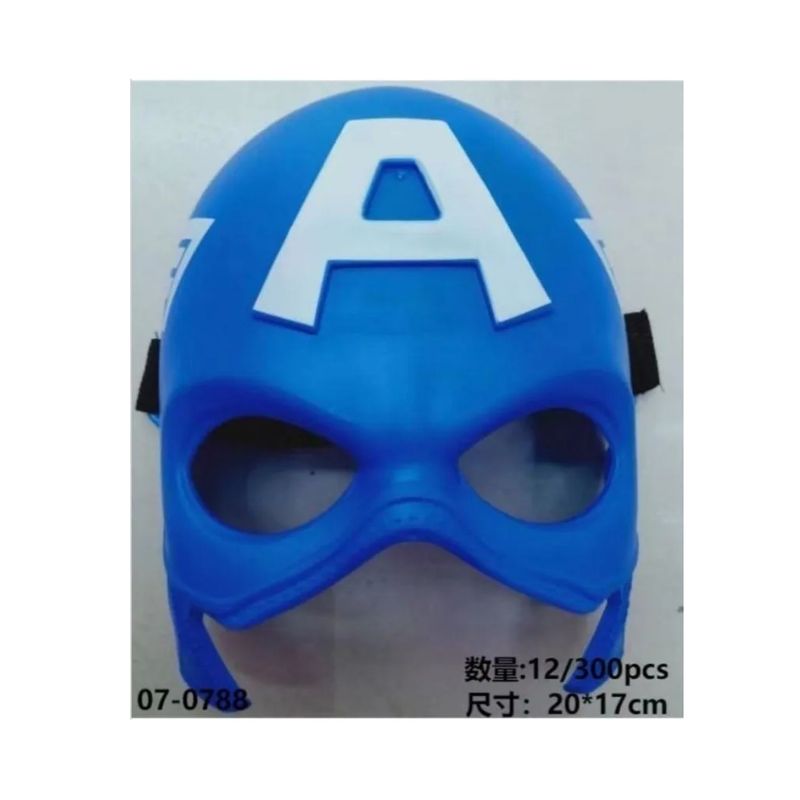 GENERICO - Mascara Halloween Capitan America