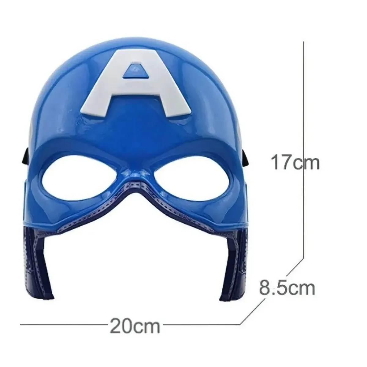 GENERICO - Mascara Halloween Capitan America