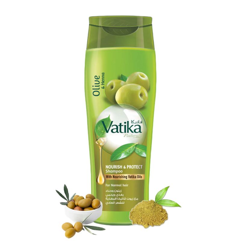 VATIKA NATURALS - Shampoo Vatika Oliva y Henna Nutre y Protege 400ml VATIKA NATURALS