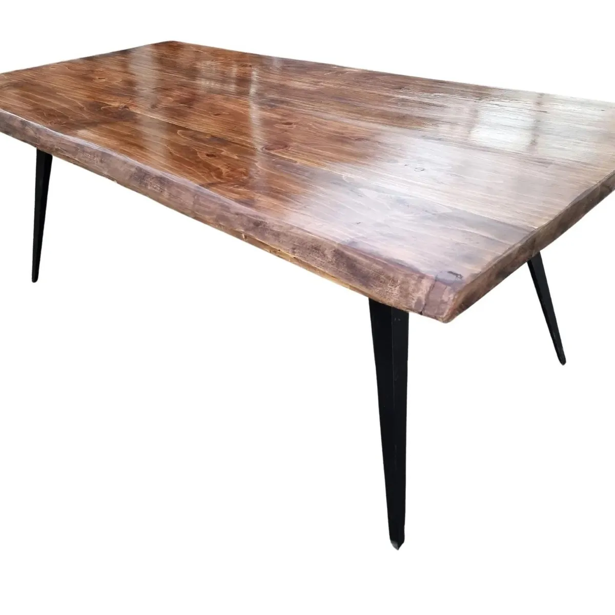 NOWU HOGAR - Mesa Comedor Madera Sequoia Garza 180x100cm