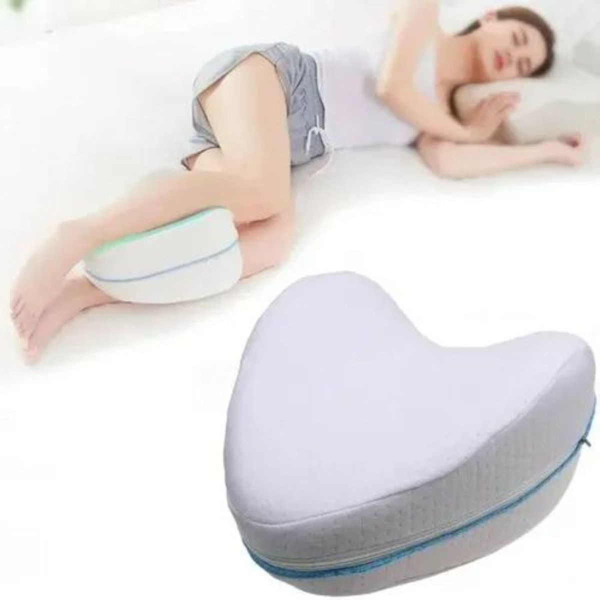 GENERICO - Almohada para Piernas Viscoelástica