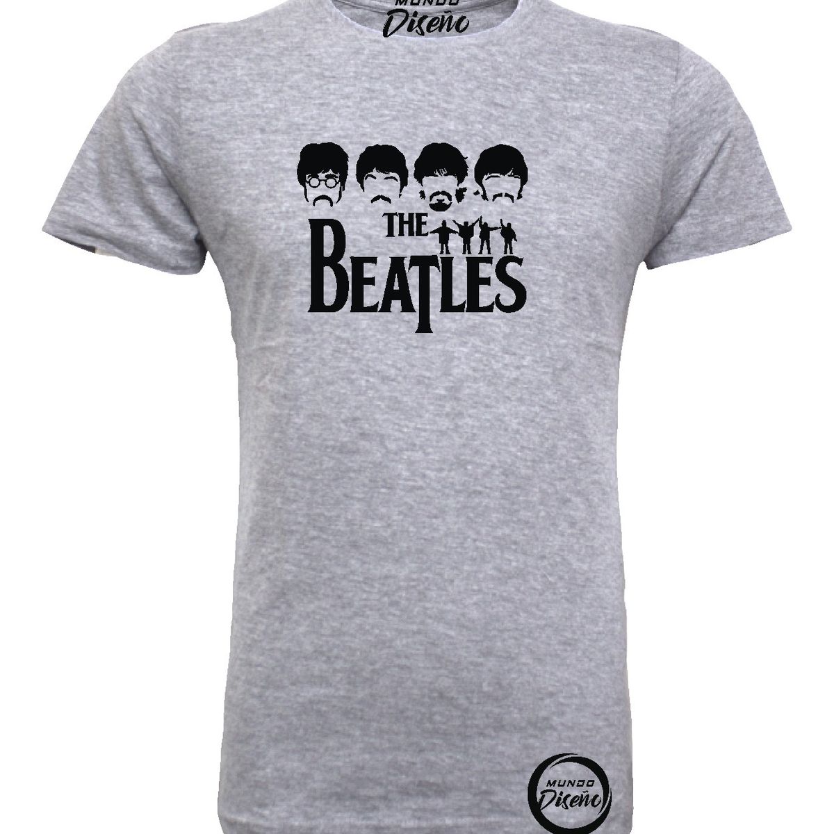 MDC - Polera De Hombre Manga Corta The Beatles Silueta