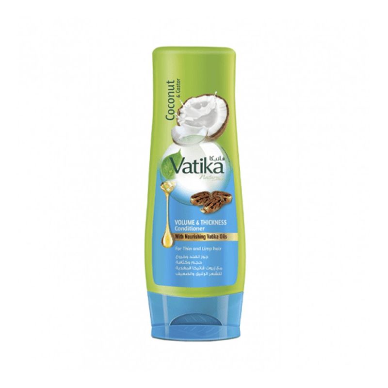 VATIKA NATURALS - Vatika Acondicionador Coco y Castor Volumen y Espesor 200 ml VATIKA NATURALS