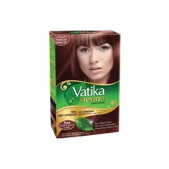 VATIKA NATURALS - Vatika Henna Tintura Coloración Borgoña 6 Sachets - Turquesa