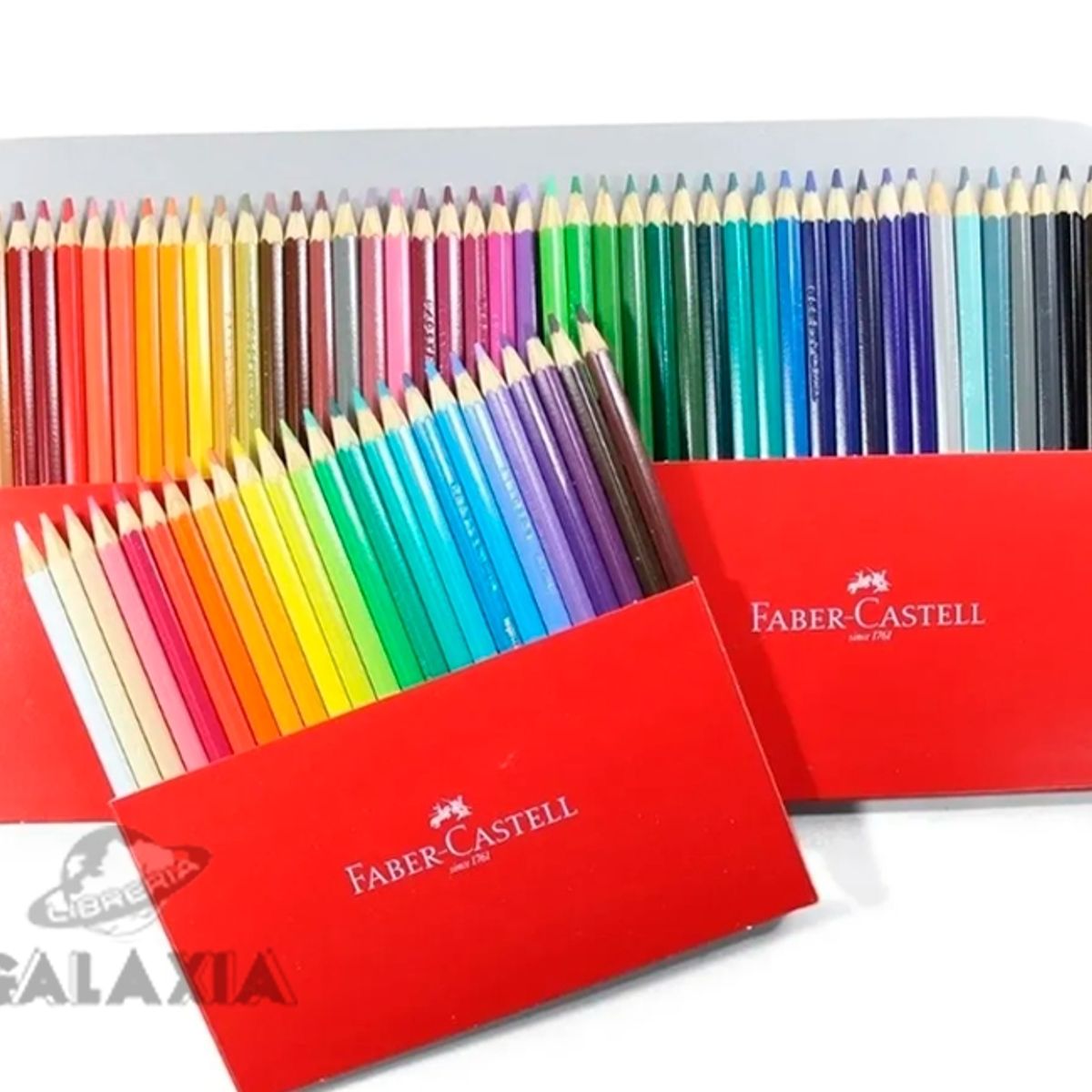 FABER-CASTELL - 72 Lápices Faber Castell Hexagonales Eco-lápices Estuche