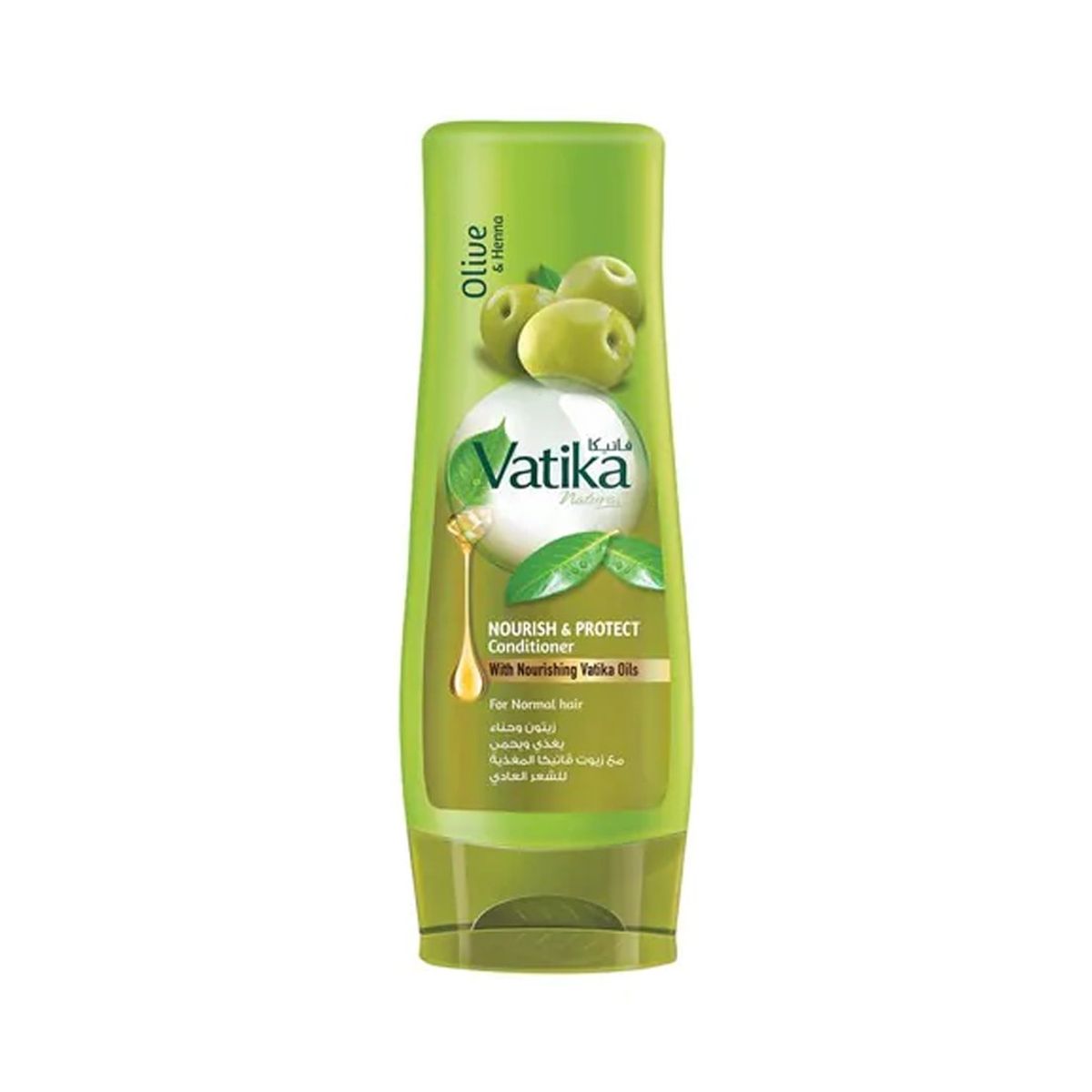 VATIKA NATURALS - Acondicionador Vatika Oliva y Henna Nutre y Protege 200 ml