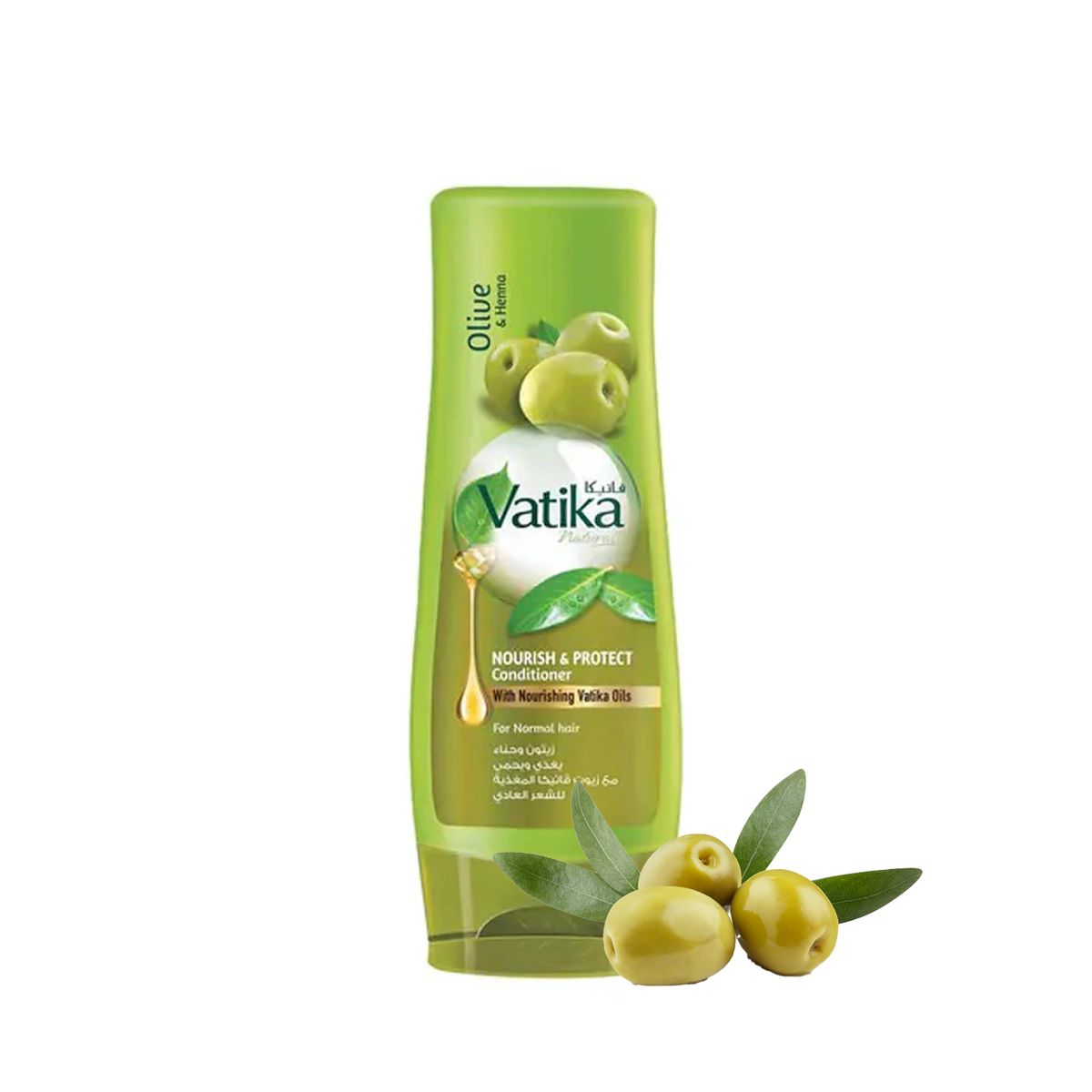 VATIKA NATURALS - Acondicionador Vatika Oliva y Henna Nutre y Protege 200 ml