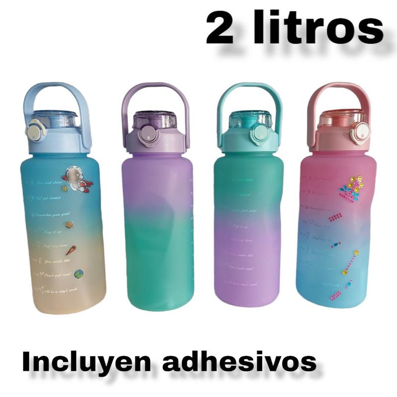 UNIVERSAL - BOTELLA DE AGUA DISEÑOS 2 LITROS