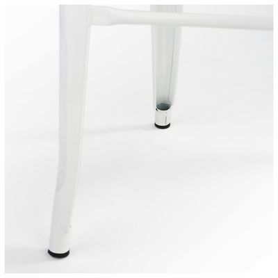 Imagen 2 del producto PACK 4 PISO TABURETE TOLIX ASIENTO DE MADERA - BLANCO