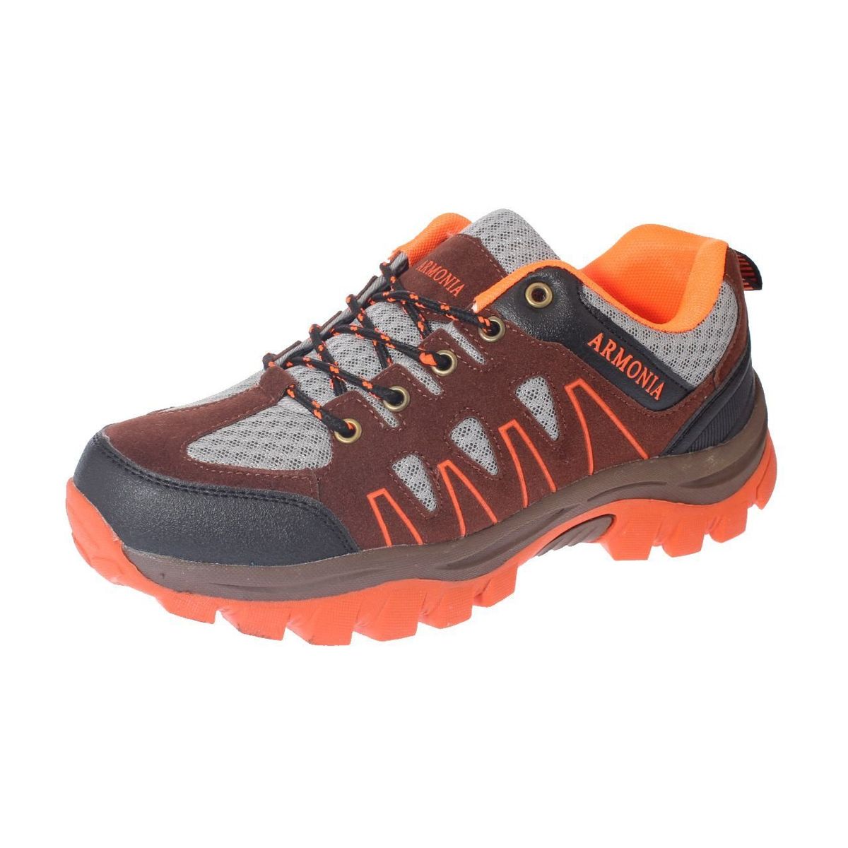 VIA FRANCA - Zapatilla Casual Para Hombre Color Naranjo