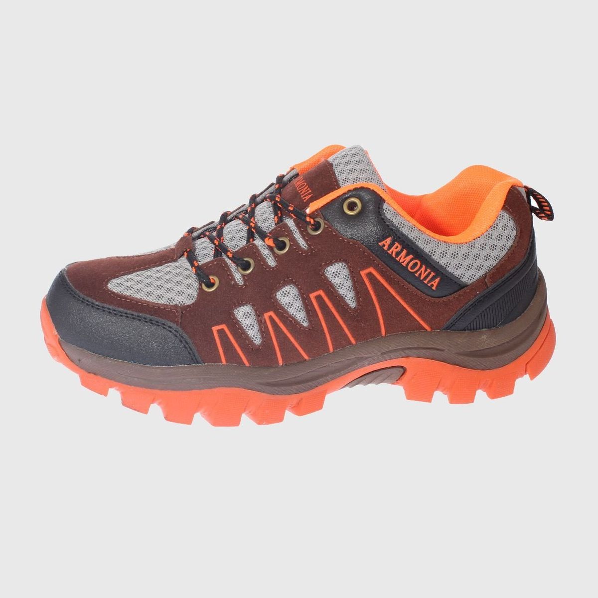 VIA FRANCA - Zapatilla Casual Para Hombre Color Naranjo