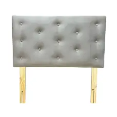 GENERICO - Respaldo 1 1/2 Beige Felpa Muebles Rimar