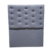 Respaldo 1 1/2 Gris Lino Botone a piso Muebles Rimar