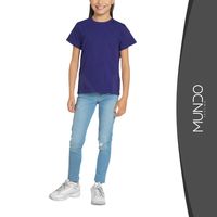 Polera De Algodón Manga Corta De Niños unisex