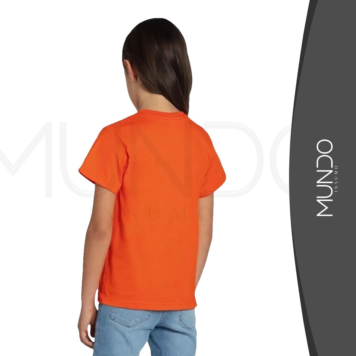 MUNDO INSUMO - Polera De Algodón Manga Corta De Niños unisex