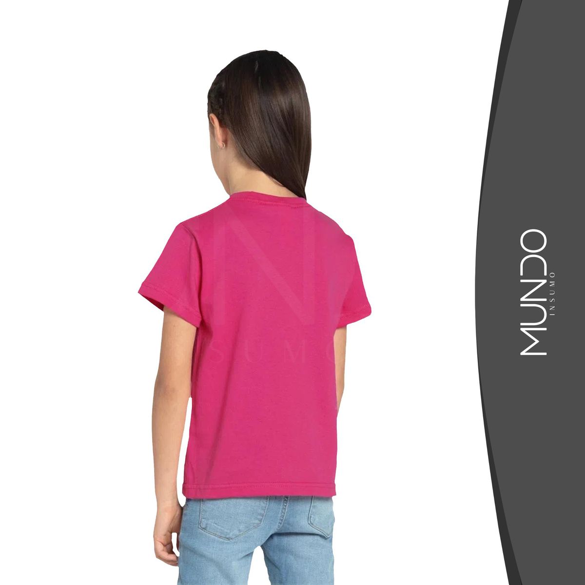 MUNDO INSUMO - Polera De Algodón Manga Corta De Niños unisex