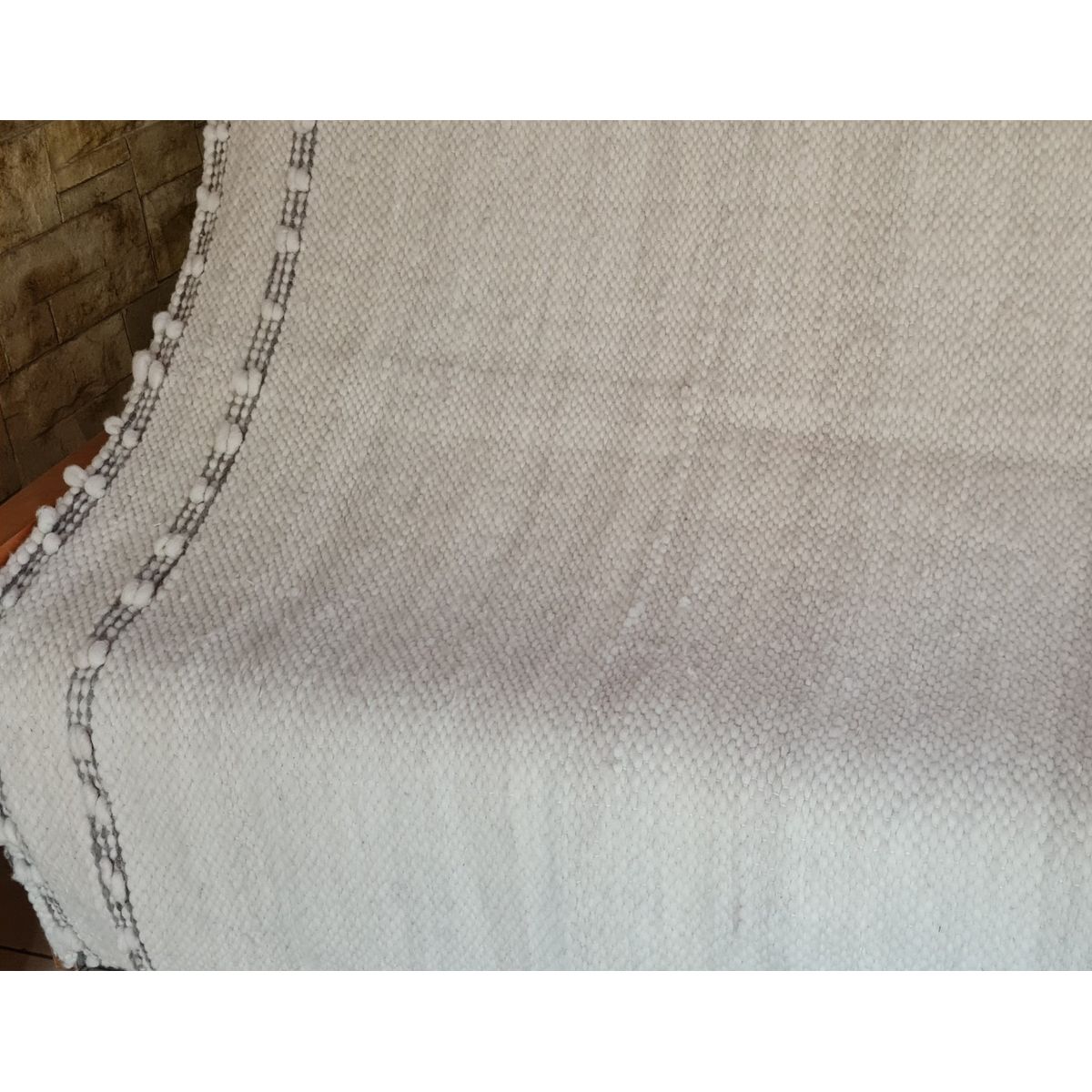 GENERICO - Frazada Lana de Oveja DOS PLAZAS