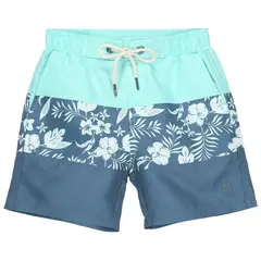 HUSH PUPPIES - Traje De Baño Niño Tropical Azul