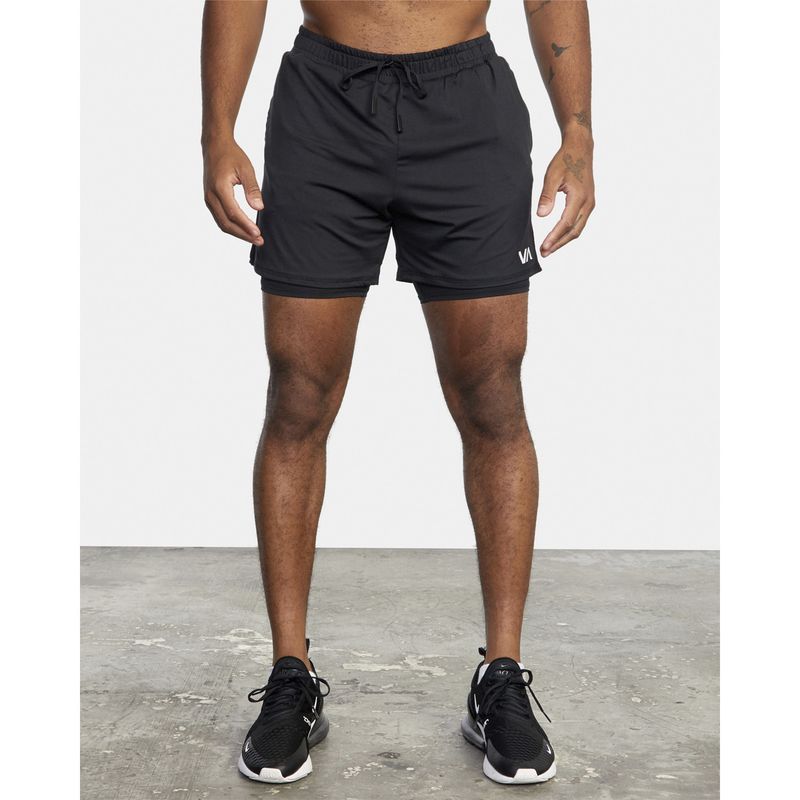 RVCA - Short Hombre Sportventshort Wkst Negro RVCA