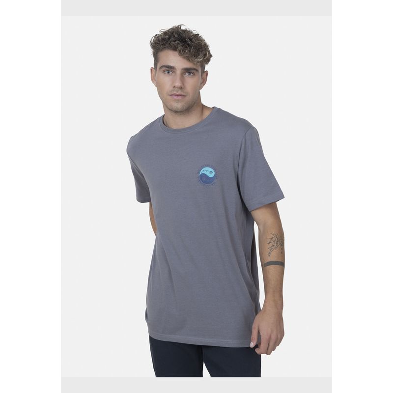 MAUI AND SONS - Polera Hombre PEACE OUT SS TEE Gris Maui and Sons MAUI AND SONS