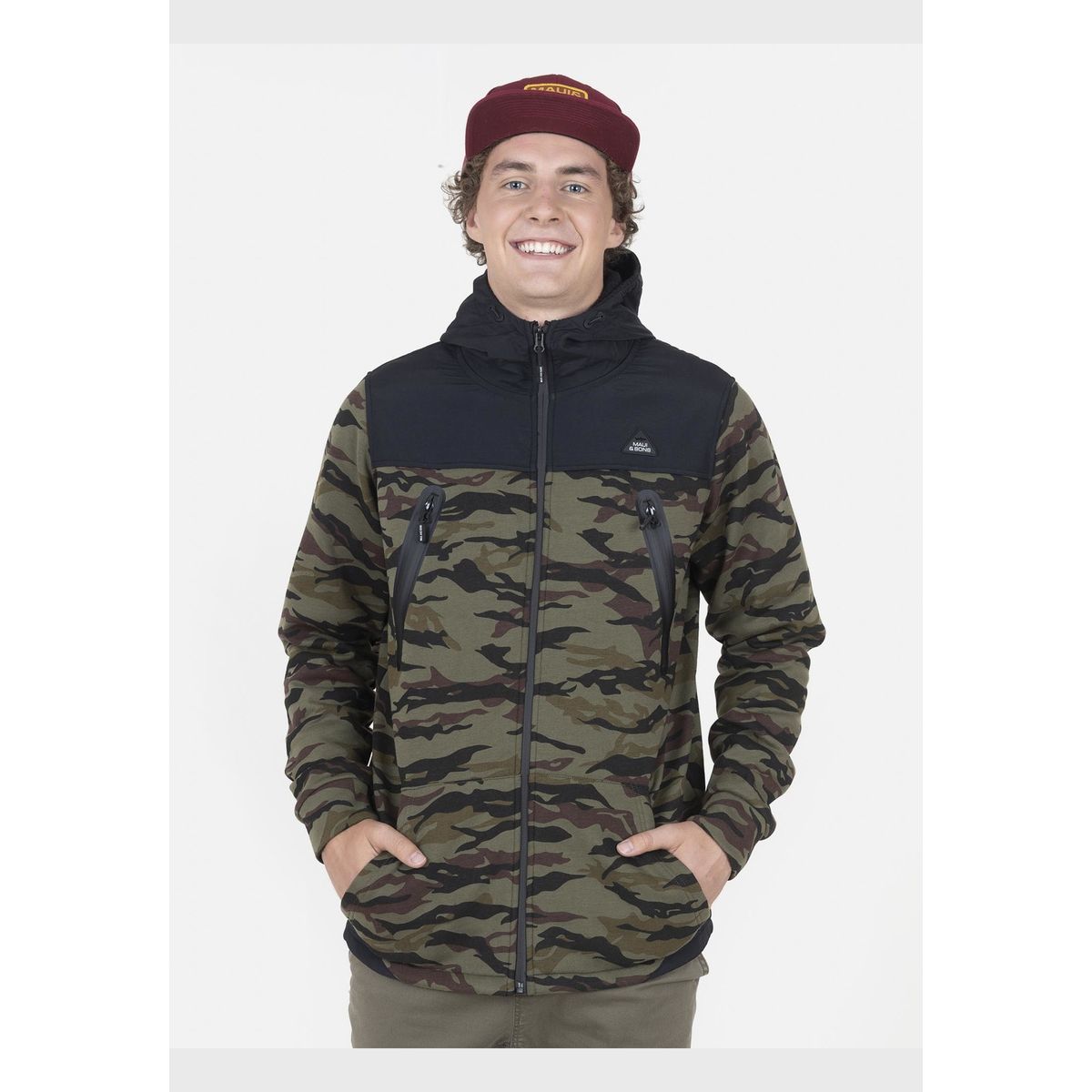 MAUI AND SONS - Poleron Hombre 5O547 Multicolor Maui and Sons MAUI AND SONS