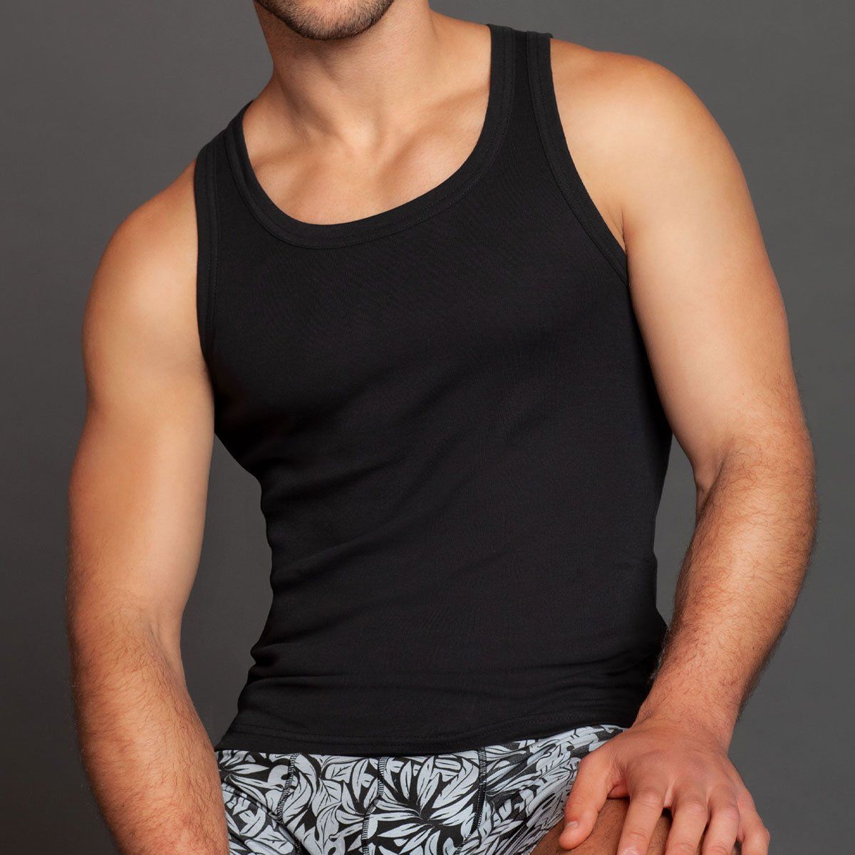 TAIS - Camiseta Algodón Musculosa Hombre Tais