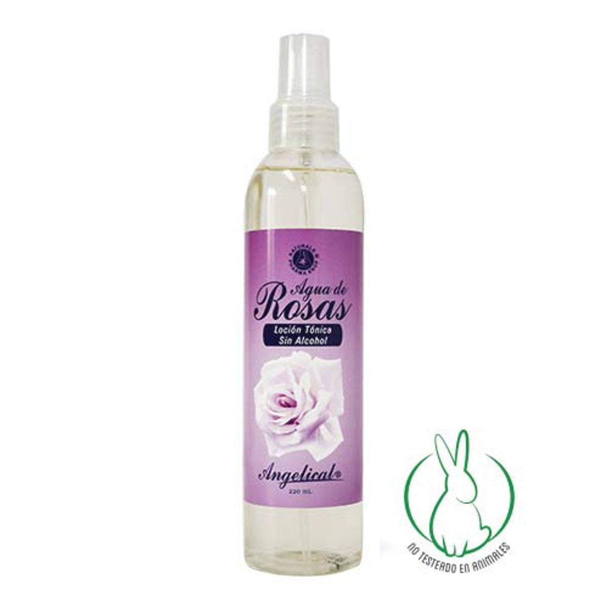 KNOP - Loción Spray Sin Alcohol Agua De Rosas 220 Ml Pharma Knop