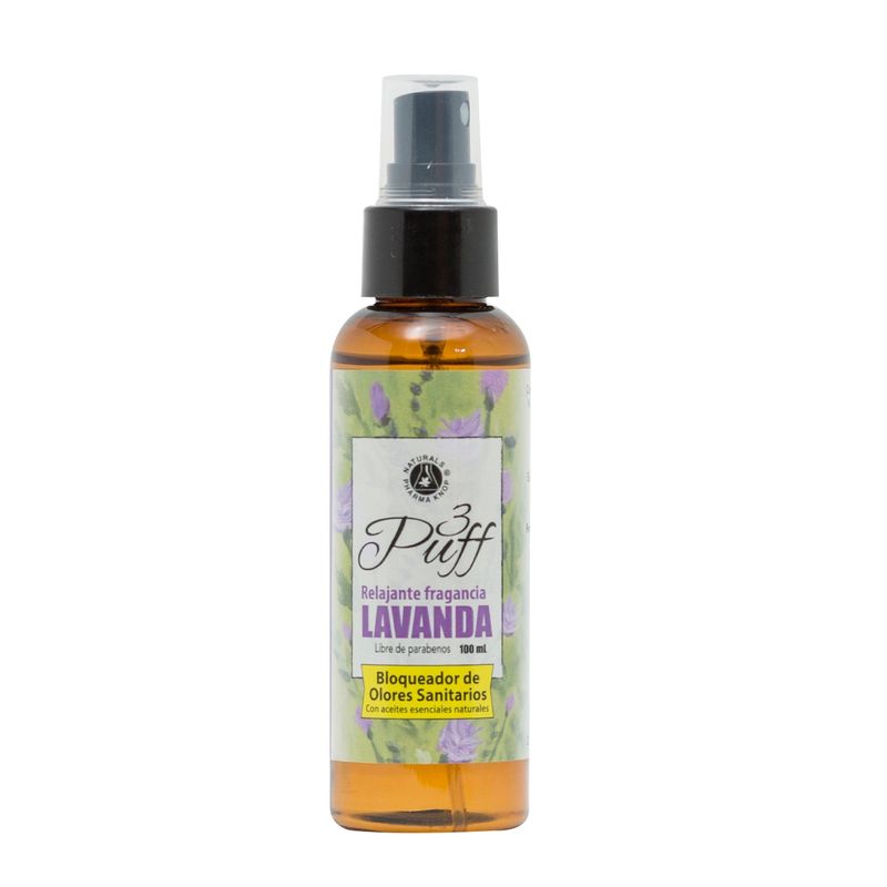 KNOP - 3 Puff Bloqueador De Olores Lavanda Pet 100 Ml Pharma Knop