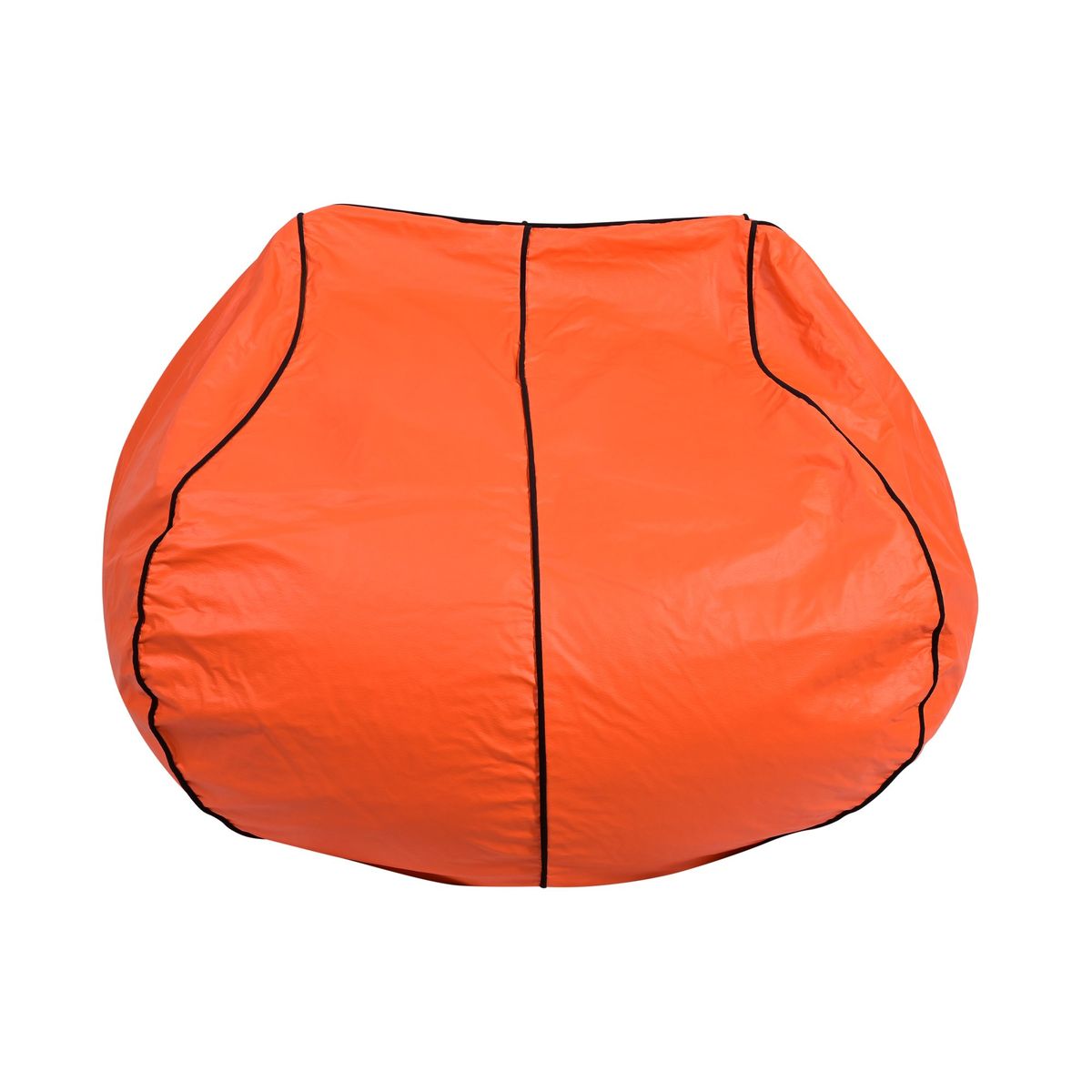 GENERICO - Pouf Pera Eco Cuero Basquetbol 80x80x80 cm Máxima Design