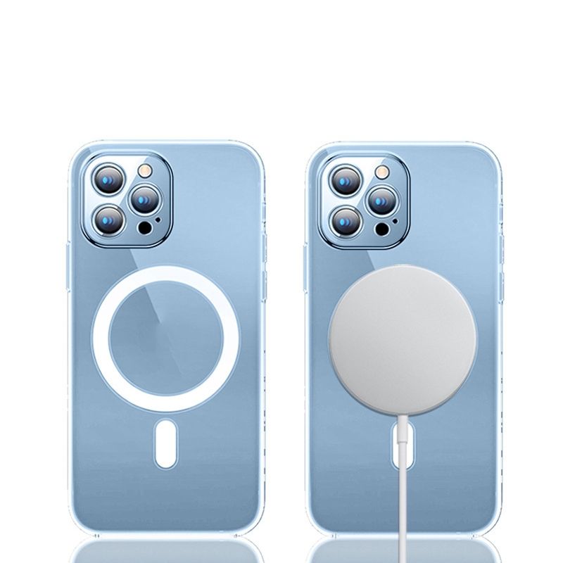 KUANGYE - Carcasa Para iPhone 13 Pro Max Antigolpes Magsafe Reforzada