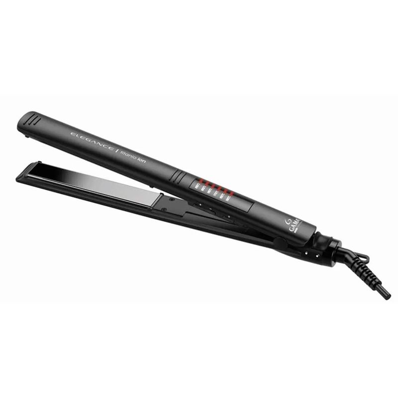 GAMA - Plancha Elegance Led Ion Titanio Ultra Slim Gama