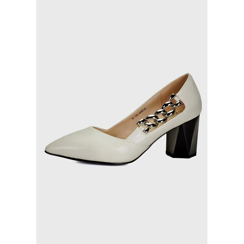 EDA MANZINI - Zapato Regina Blanco EDA MANZINI