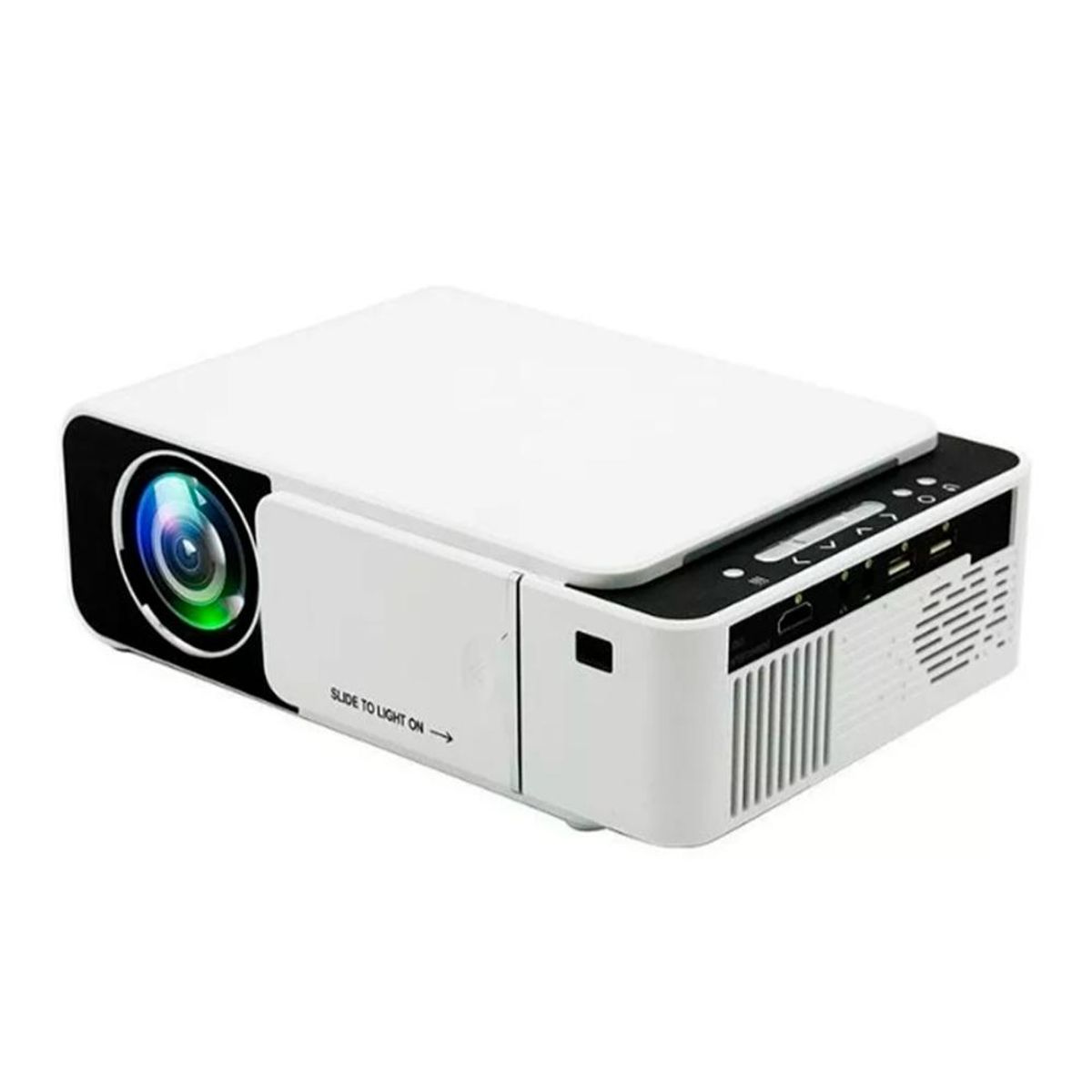 DETODOYMAS - Mini Proyector Portatil Full Hd Led Wifi Miracast Hdmi Usb DETODOYMAS