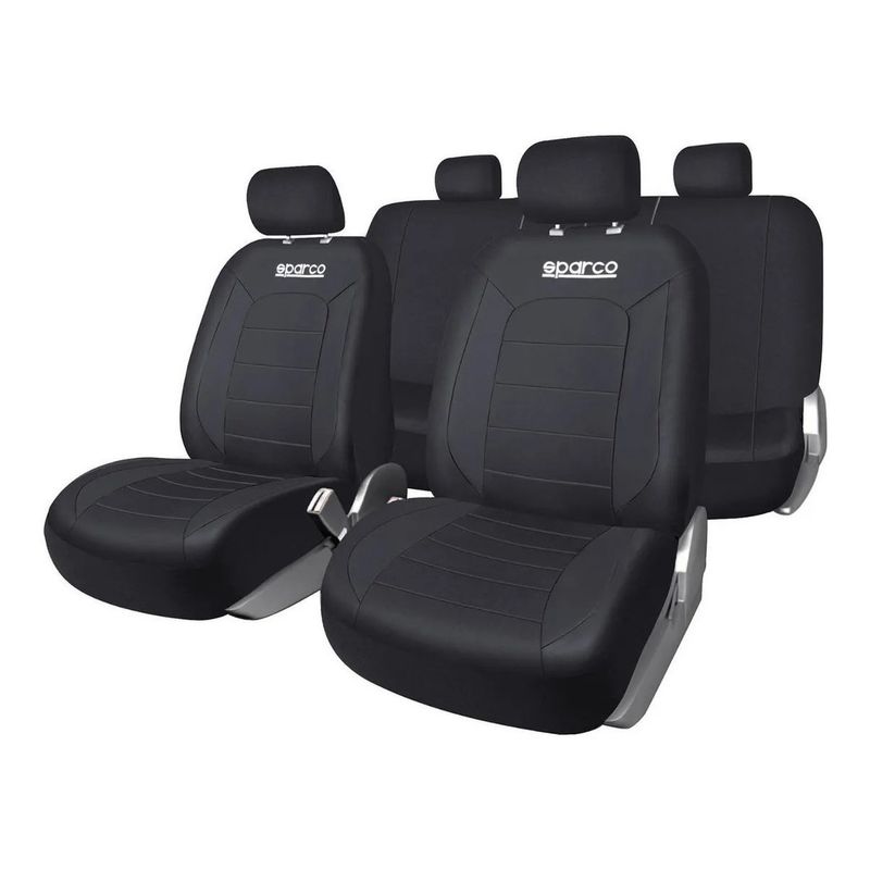 SPARCO - Funda Cubre Asiento Universal Sparco Sps426bk Negro