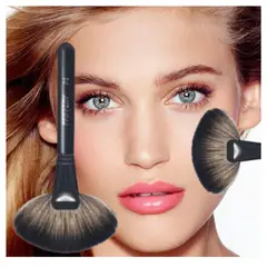 PFIFFERY - Brocha profesional para rubor polvo iluminador y bronceador