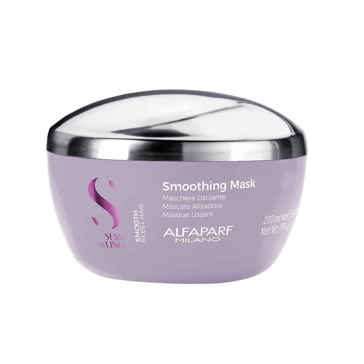 ALFAPARF MILANO - Mascarilla capilar para cabellos rebeldes Smooth 200 ML Alfaparf