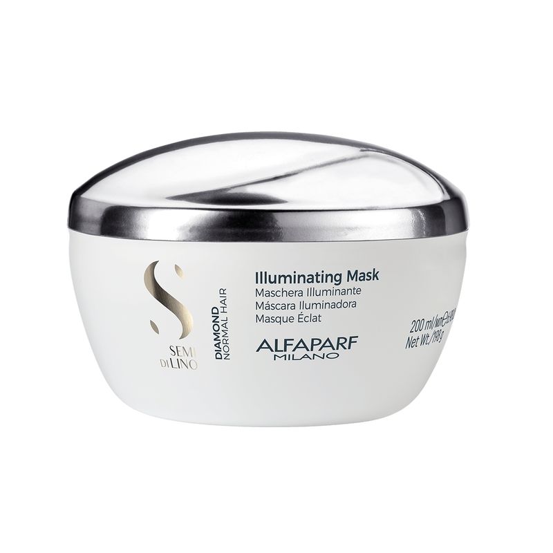 ALFAPARF MILANO - Mascarilla iluminadora para cabellos normales Diamond 200 ML