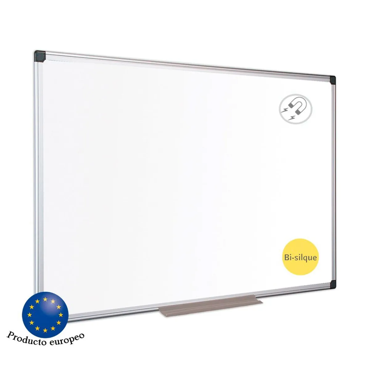 BI SILQUE - Pizarra blanca acrilica magnet 200x120 bi-silque