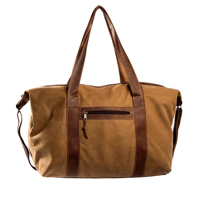 TRELKE - BOLSO CUERO VIAJE ADQUIN GRAND CAMEL