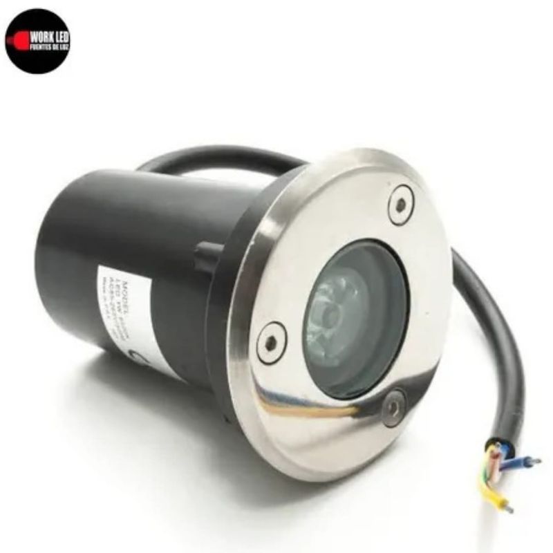 GENERICO - Focos Led Piso 1 W Exterior Embutido Cálido
