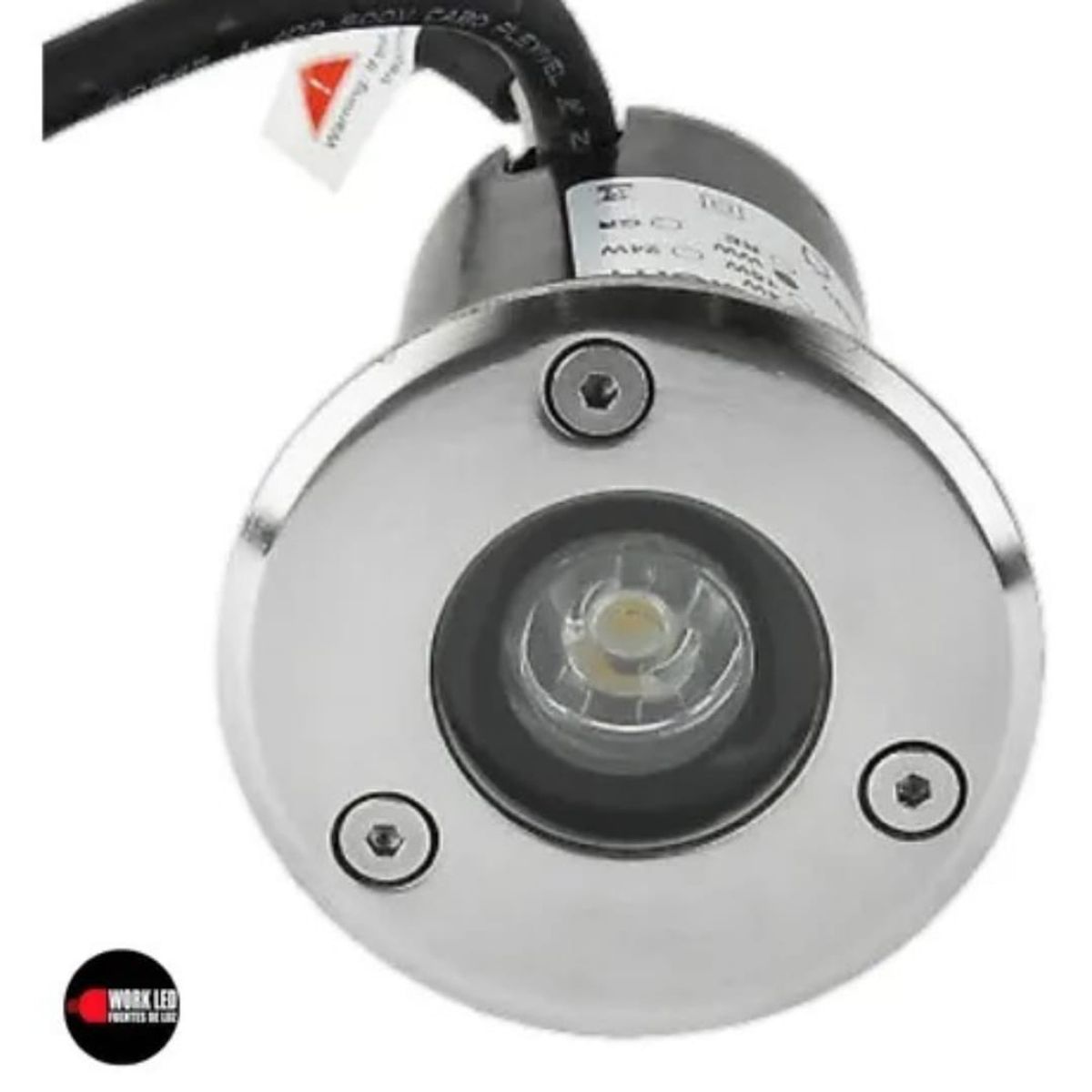 GENERICO - Focos Led Piso 1 W Exterior Embutido Cálido