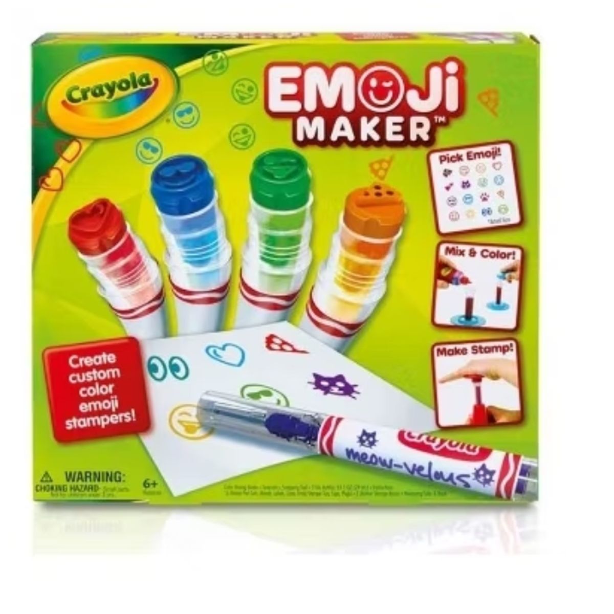 CRAYOLA - JUEGO SET CREACION CRAYOLA EMOJI MAKER