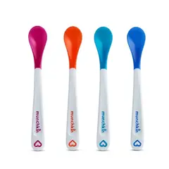 MUNCHKIN - SET DE 4 CUCHARAS C/SENSOR DE TEMPERATURA