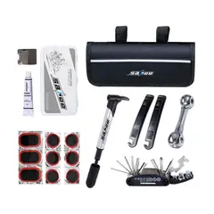 GENERICO - Kit Herramientas Para Bicicleta Full Completo Llave Y Parche